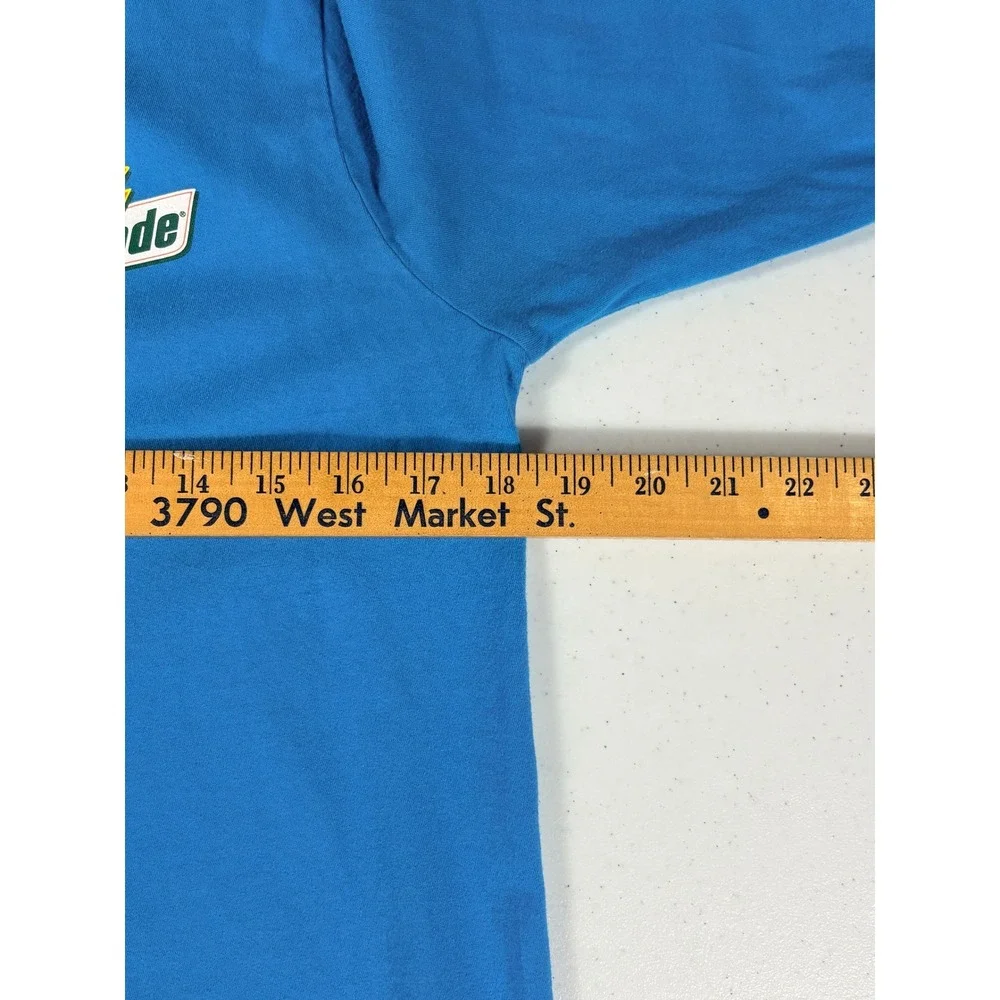 Jordan Gatorade Be Like Mike Long Sleeve Shirt Mens Small Aqua Blue Nike